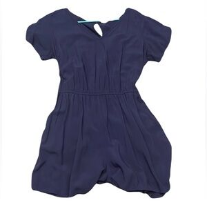 Navy Blue Romper